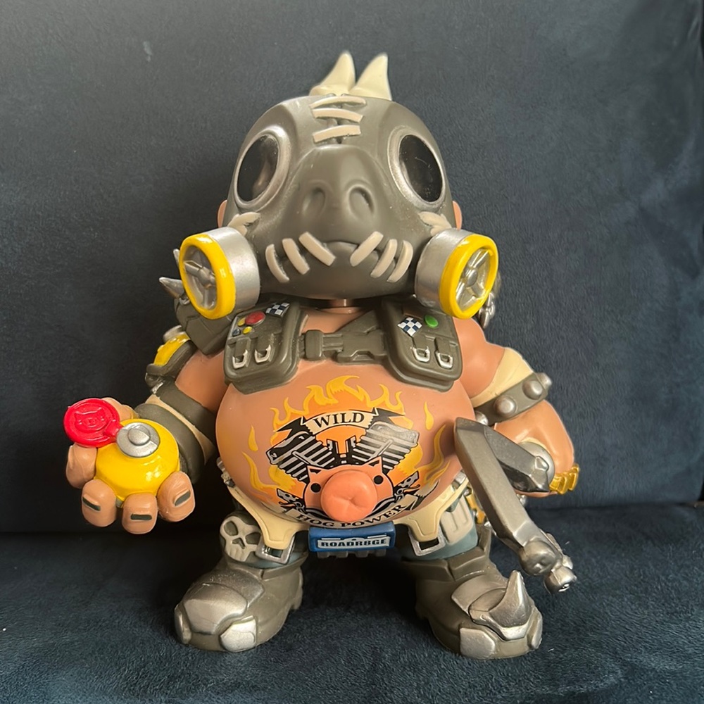 Overwatch *first game* Roadhog *6 inch* Funko pop*no box*